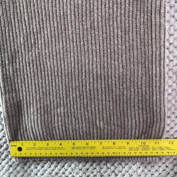 Gap Pants Womens S Tall Cool Brown Knit High Rise Wide Leg PullOn Sweatpants - Picture 12 of 14